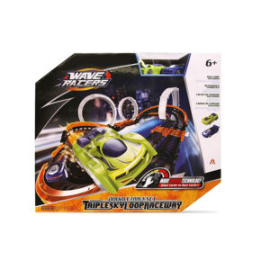 Wave Racers Double Track Set-Triple Sky Loop Raceway