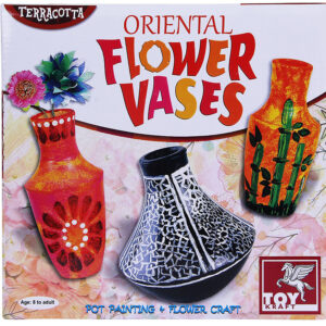 Toy Kraft Oriental Flower Vases