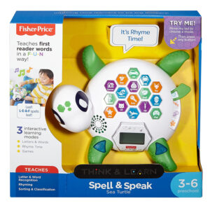 Fisher-Price Think & Learn Spell & Speak Sea Turtle, Multi Color